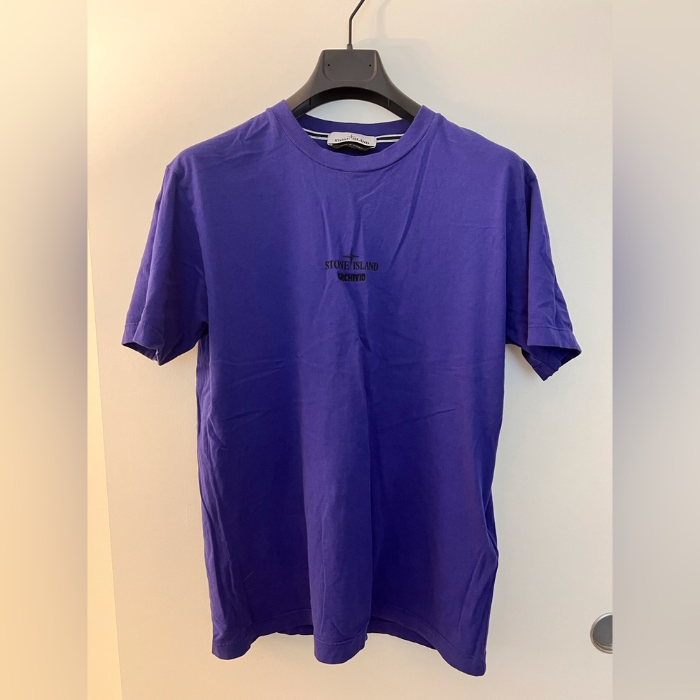 Stone Island Archivio Purple T-Shirt - L